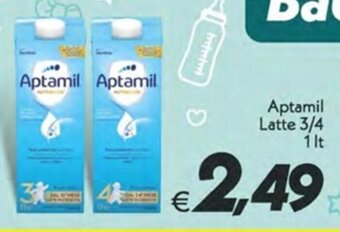 Iper Super Conveniente Aptamil Latte 3/4 1 lt offerta