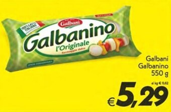 Iper Super Conveniente Galbani Galbanino 550 g offerta