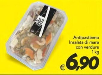 Iper Super Conveniente Antipastiamo Insalata di mare con verdure 1 kg offerta