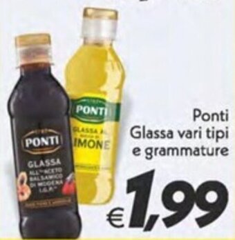 Iper Super Conveniente Ponti Glassa vari tipi e grammature offerta