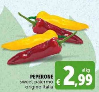 Deco Supermercati PEPERONE sweet palermo origine Italia offerta