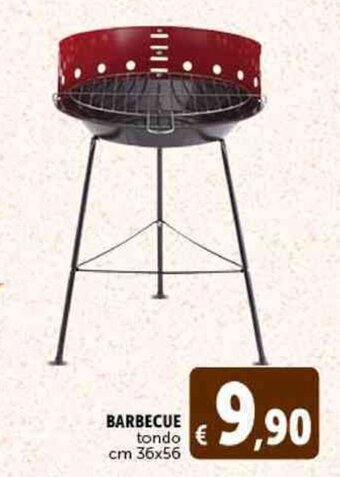 Deco Supermercati BARBECUE tondo cm 36x56 offerta