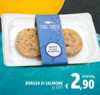 Deco Supermercati BURGER DI SALMONE g 200 offerta