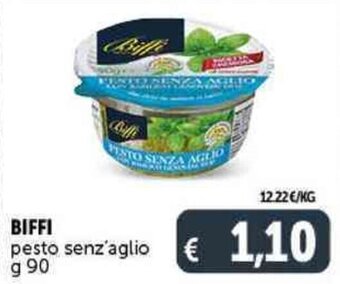 Deco Supermercati BIFFI pesto senz'aglio g 90 offerta