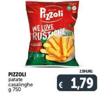 Deco Supermercati PIZZOLI patate casalinghe g 750 offerta