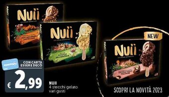 Deco Supermercati NUII 4 stecchi gelato vari gusti offerta