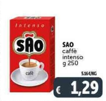 SAO caffe intenso g 250