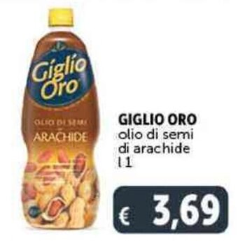 Deco Supermercati GIGLIO ORO olio di semi di arachide l 1 offerta