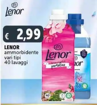 Deco Supermercati Lenor ammorbidente 40 lavaggi offerta