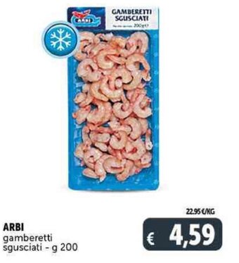 ARBI gamberetti sgusciati - g 200