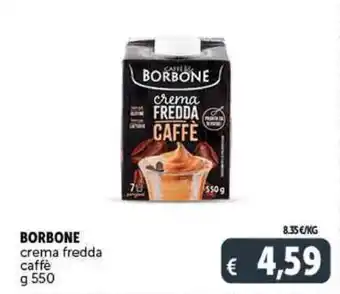 Deco Supermercati BORBONE crema fredda caffè g 550 offerta