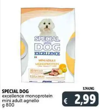 SPECIAL DOG excellence monoprotein mini adult agnello g 800