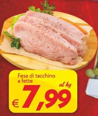 Iper Super Conveniente Fesa di tacchino a fette offerta