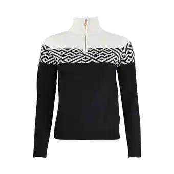 Decathlon Maglia dolcevita donna con mezza zip peak mountain akar offerta