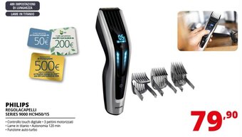 Comet PHILIPS REGOLACAPELLI SERIES 9000 HC9450/15 offerta
