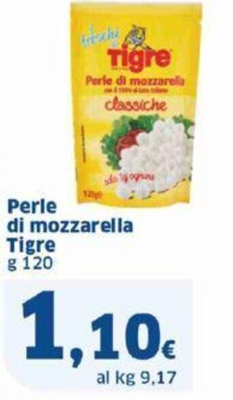 Perle di mozzarella Tigre g 120