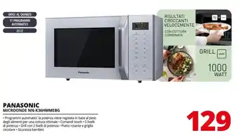 Comet PANASONIC MICROONDE NN-K36HMMEBG offerta