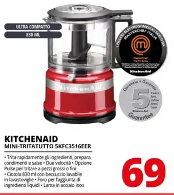 KITCHENAID MINI-TRITATUTTO 5KFC3516EER