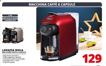 Comet LAVAZZA IDOLA MACCHINA CAFFÈ A CAPSULE offerta