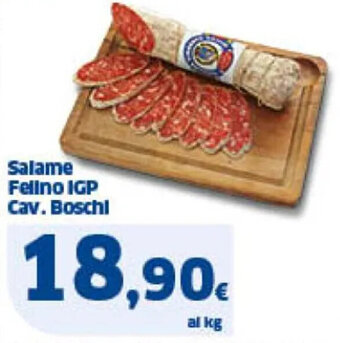 Sigma Salame Felino IGP Cav. Boschi offerta