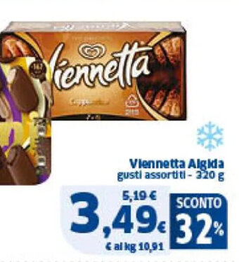 Sigma Viennetta Algida gusti assortiti- 320 g offerta