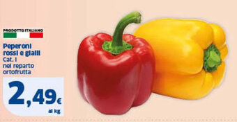 Sigma Peperoni rossi e gialli offerta