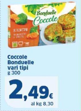 Sigma Coccole Bonduelle vari tipi g 300 offerta