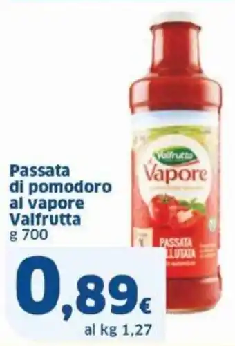 Sigma Passata di pomodoro al vapore Valfrutta g 700 offerta