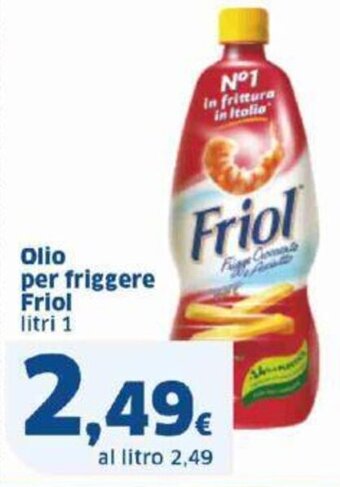 Olio per friggere Friol litri 1