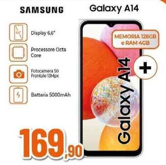 Expert SAMSUNG Galaxy A14 offerta
