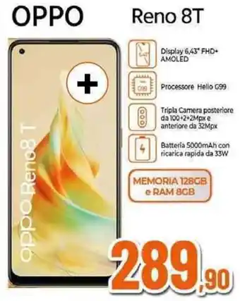 Expert OPPO Reno 8T offerta