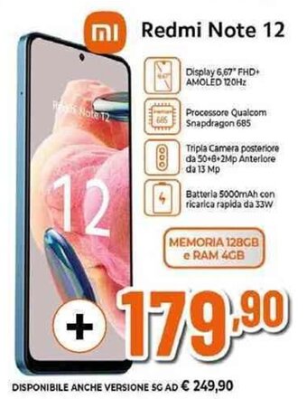 Expert Redmi Note 12 offerta