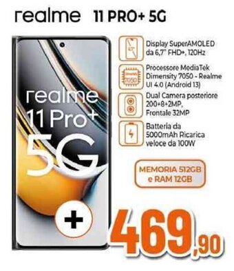 Expert realme 11 PRO+ 5G offerta