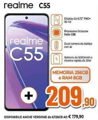 Expert realme C55 offerta