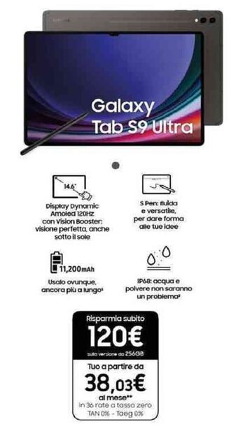 Expert Galaxy Tab S9 Ultra offerta
