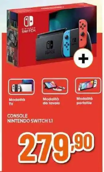 Expert CONSOLE NINTENDO SWITCH 1.1 offerta