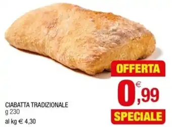 CIABATTA TRADIZIONALE g 230