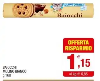 Gran mercato BAIOCCHI MULINO BIANCO g 168 offerta