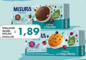 Famila Superstore Tortino privolat cioccolato MISURA GR 240 offerta