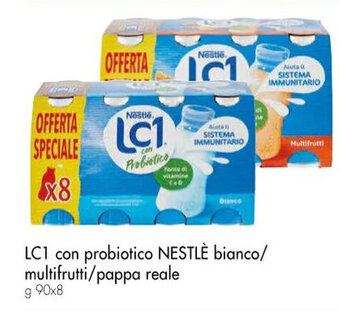 Famila Superstore LC1 con probiotico NESTLÈ bianco/ multifrutti/pappa reale g 90x8 offerta