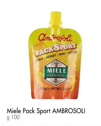 Famila Superstore Miele Pack Sport AMBROSOLI g 100 offerta