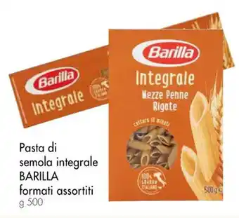 Famila Superstore Pasta di semola integrale BARILLA formati assortiti g 500 offerta