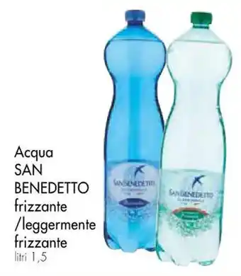 Famila Superstore Acqua SAN BENEDETTO frizzante /leggermente frizzante litri 1,5 offerta
