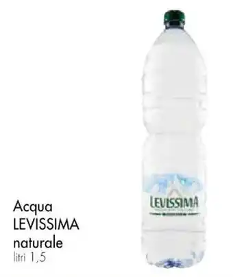 Famila Superstore Acqua LEVISSIMA naturale litri 1,5 offerta