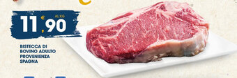 SeBón Supermercati BISTECCA DI BOVINO ADULTO PROVENIENZA SPAGNA offerta