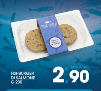 SeBón Supermercati FISHBURGER DI SALMONE G 200 offerta