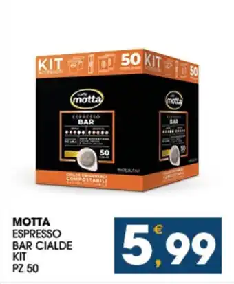 SeBón Supermercati MOTTA ESPRESSO BAR CIALDE KIT PZ 50 offerta