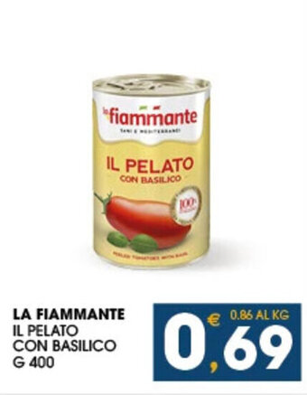 LA FIAMMANTE IL PELATO CON BASILICO G 400