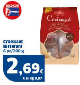Sigma Croissant Bistefani 6 pz/300 g offerta
