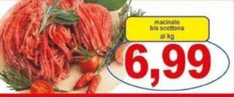 Pewex macinato b/a scottona al kg offerta